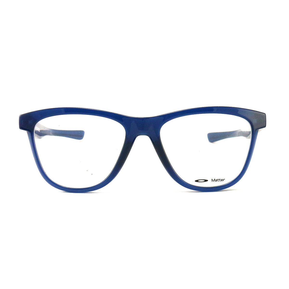 Oakley Grounded Frosted Navy Eyeglasses OX807005 Demo Lens 53 17 136