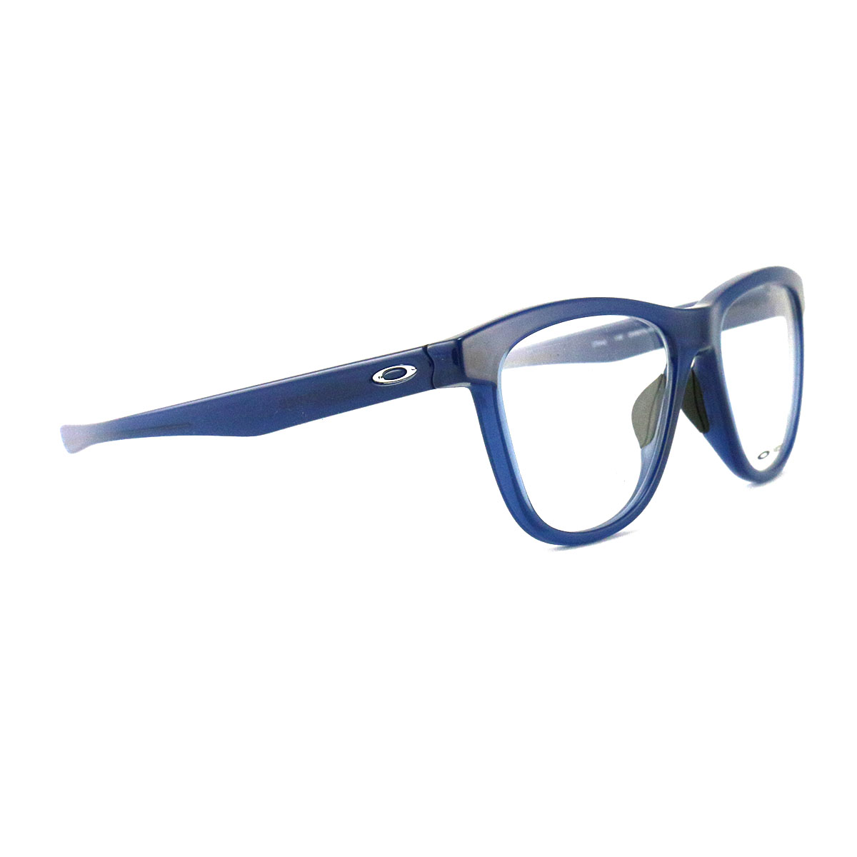 Oakley Grounded Frosted Navy Eyeglasses OX807005 Demo Lens 53 17 136