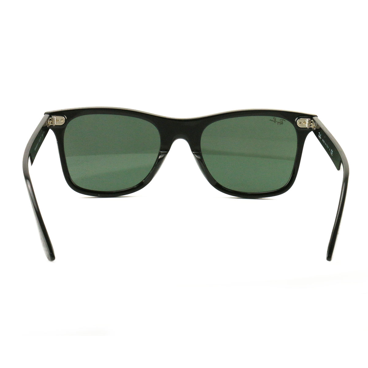 Ray-Ban Blaze Wayfarer Sunglasses RB440 NF Black 601/71 Green Lens 44 ...