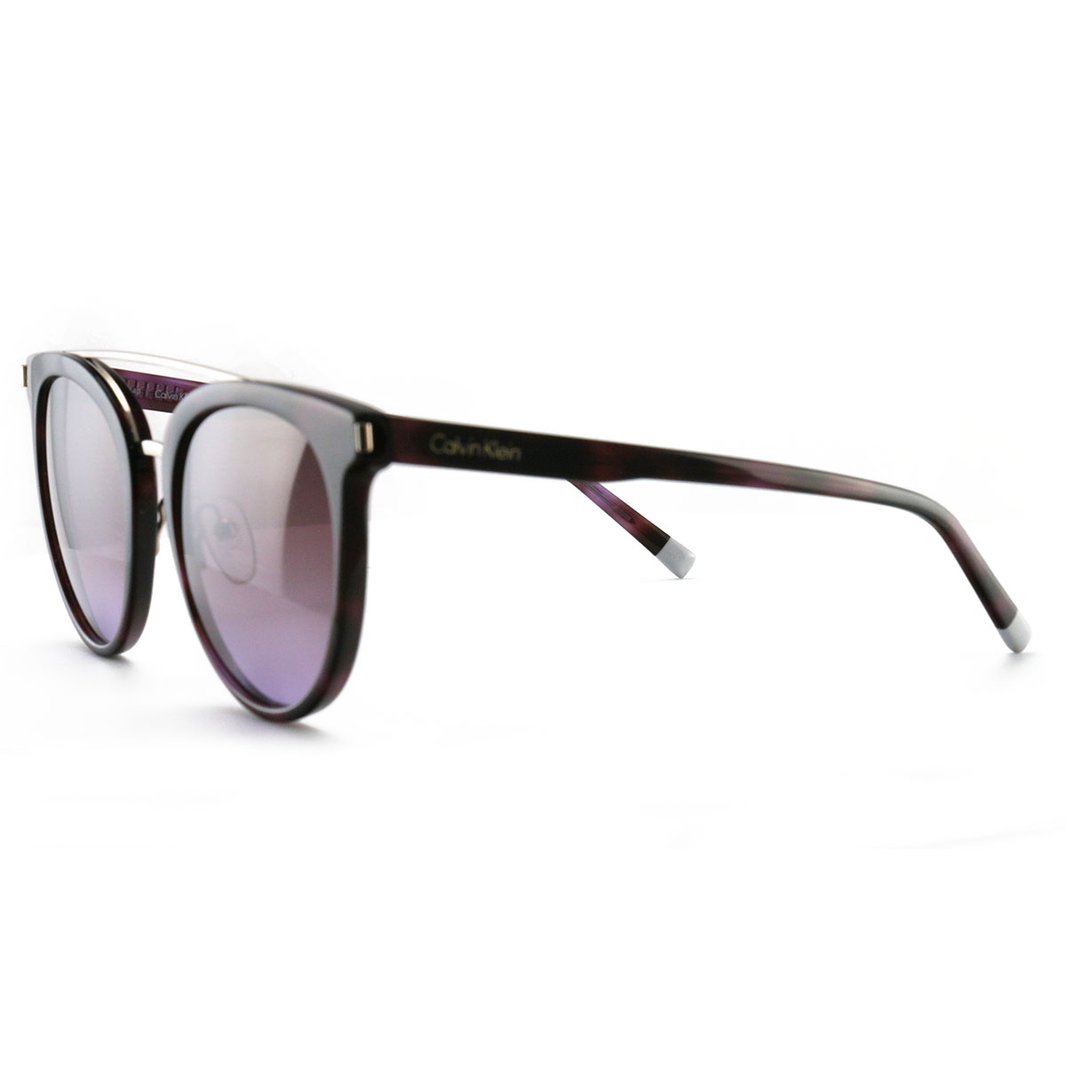 Calvin Klein Women's Sunglasses CK4352S 528 Purple Havana 53 21 140