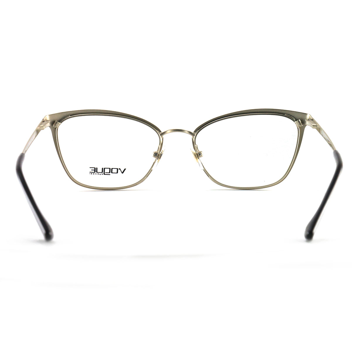 Vogue Vo4076i 848 Womens Eyeglasses Frames Gold Metal 53 18 140 Cat Eye 8053672829396 Ebay