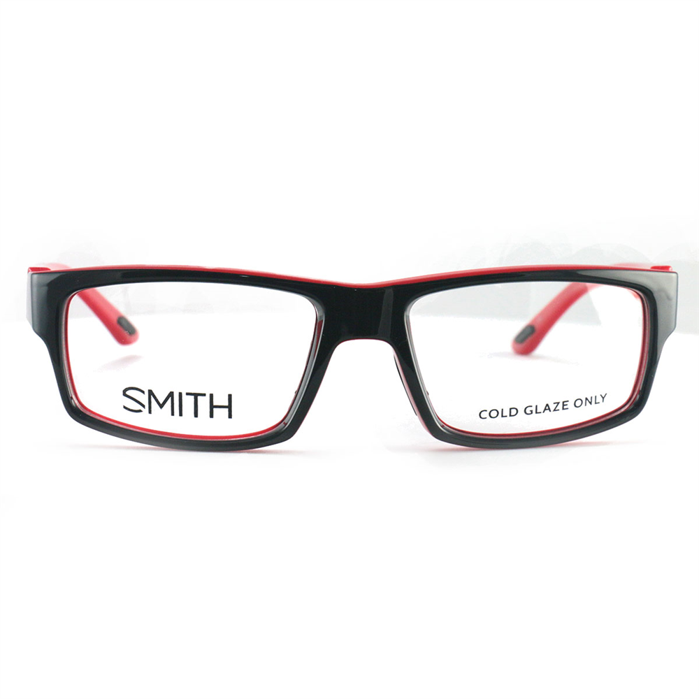 Smith Optics Men Eyeglasses Vagabond MV5 Black/Red 55 18 140 Rectangle