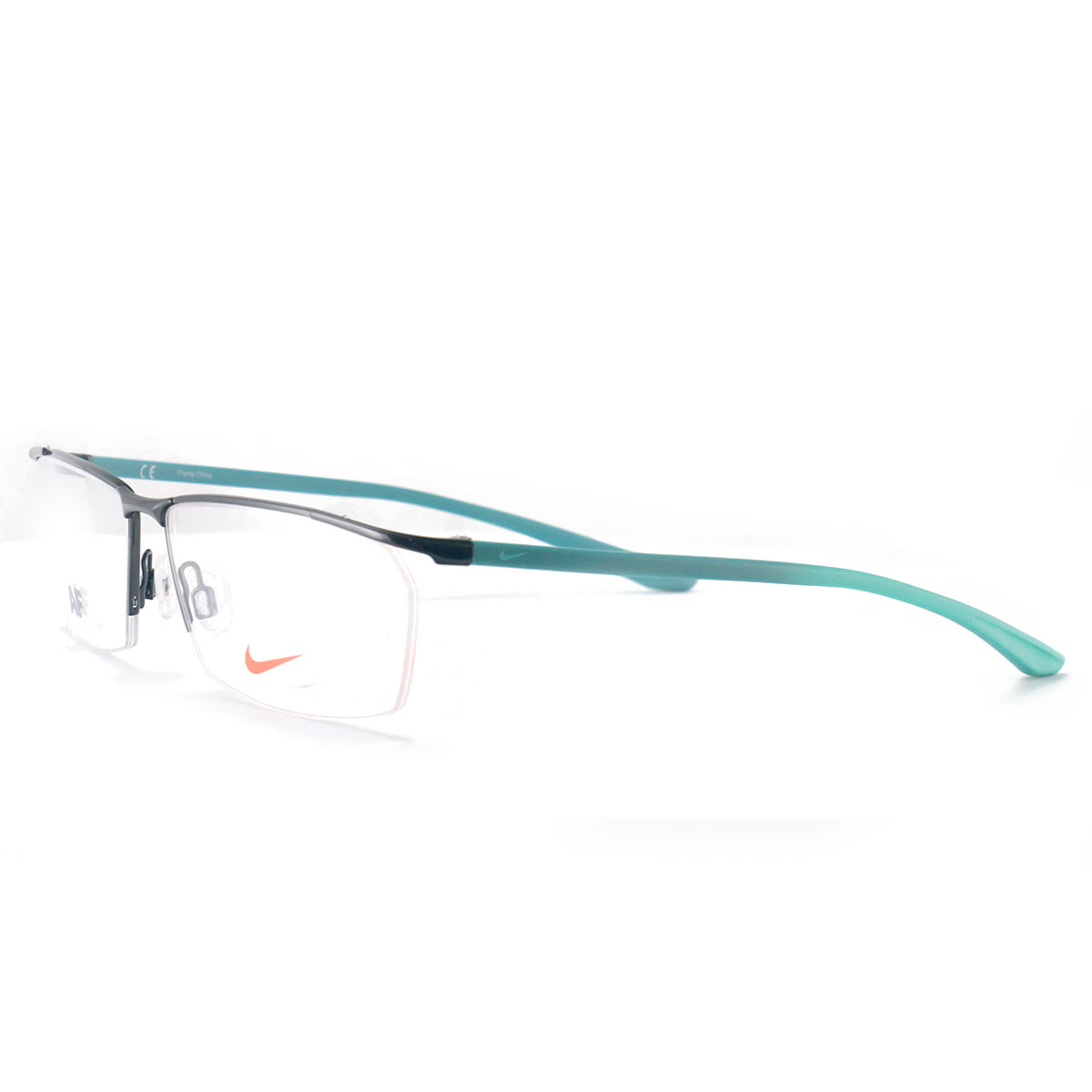 Nike Men S Eyeglasses 7918 Af 007 Satin Black Metal 56 13 140 886895340380 Ebay