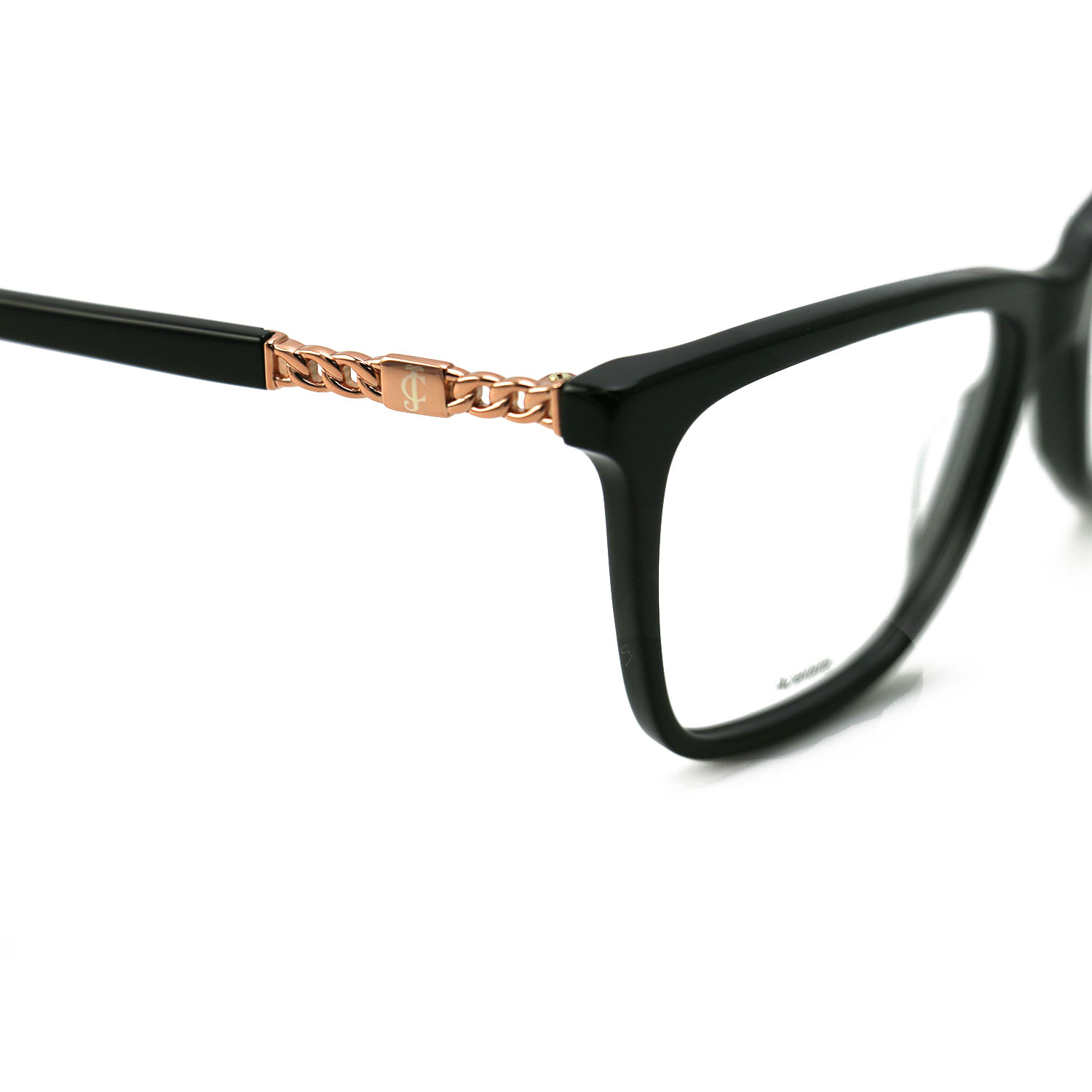 Juicy Couture Women's Eyeglasses JU166 0807 Black/Rose Gold 53 15 135