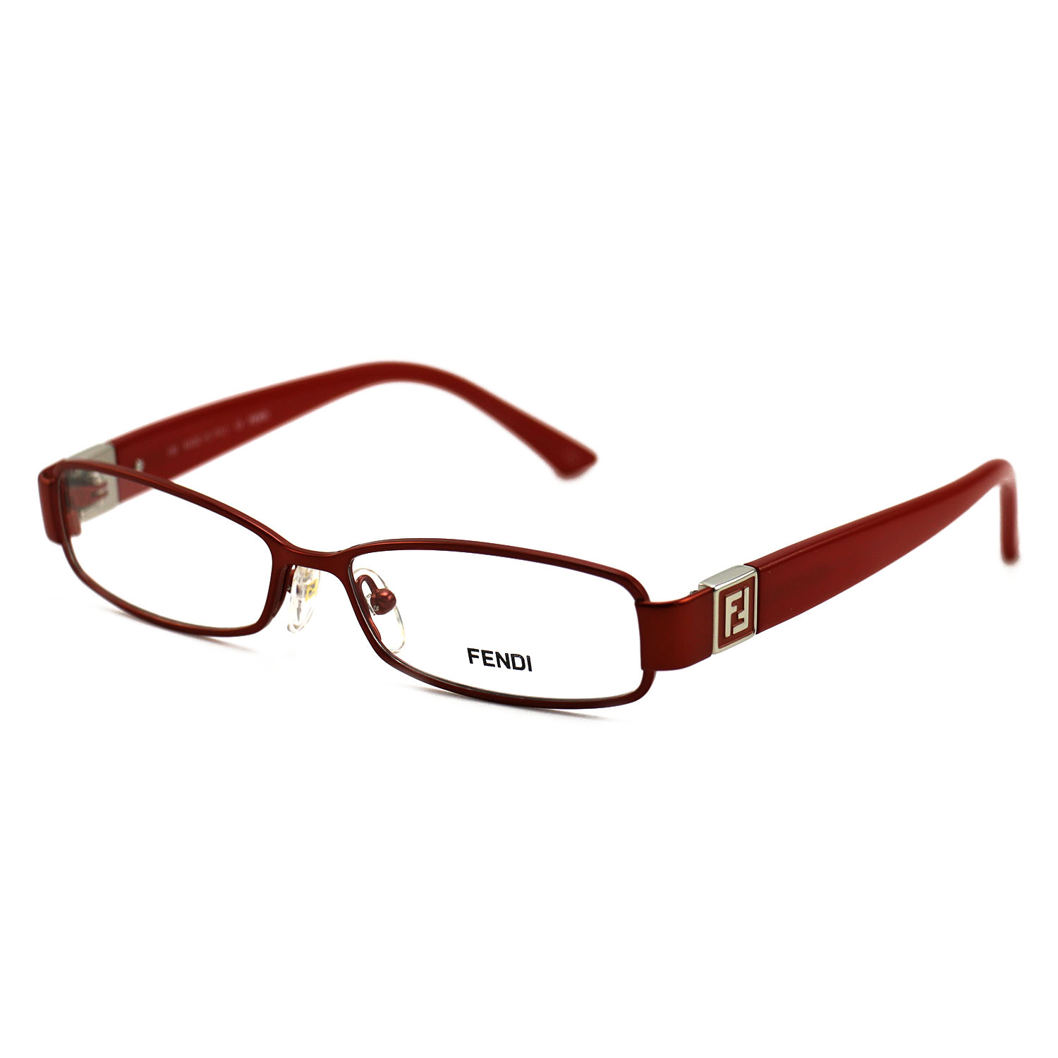 Fendi Women's Eyeglasses F904 618 Red 51 14 130 Full Rim Oval ...