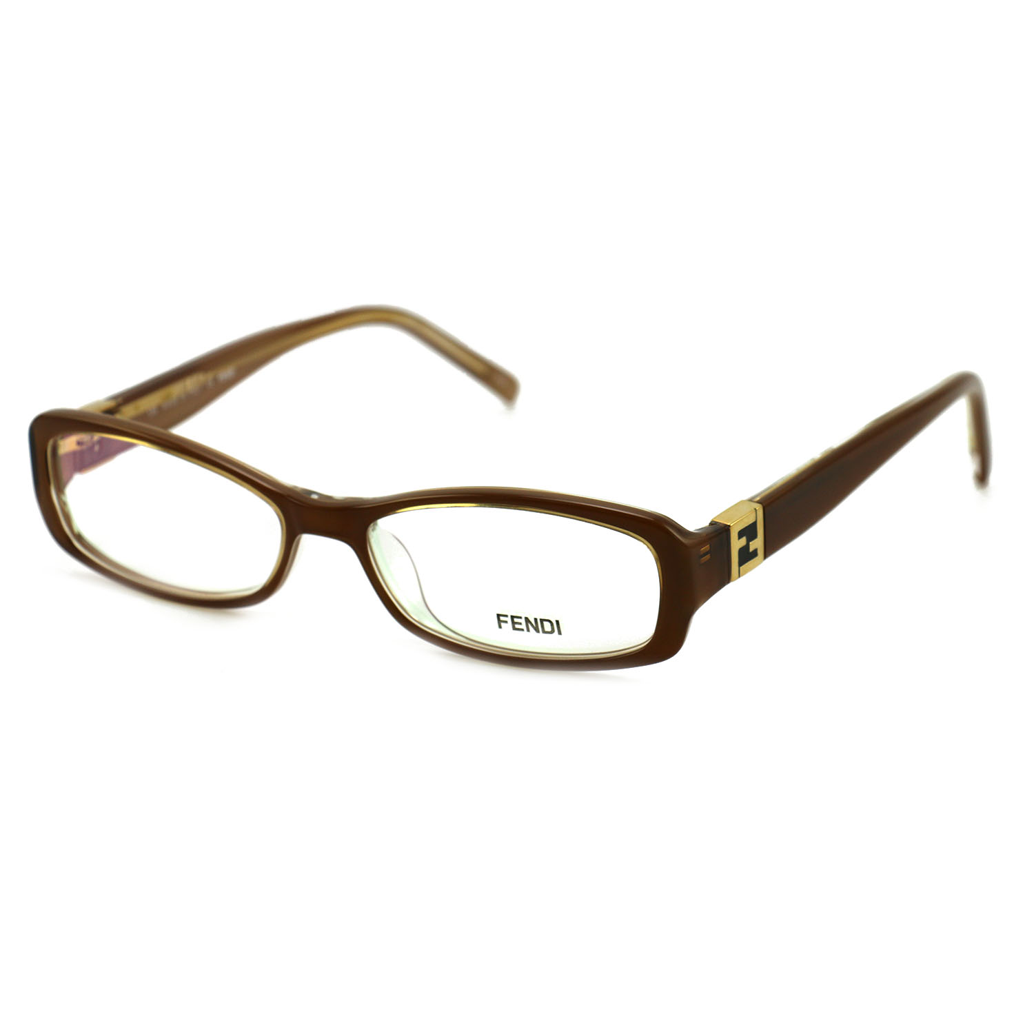 Fendi Womens Eyeglasses F996 210 Brown 51 15 135 Frames Oval | eBay
