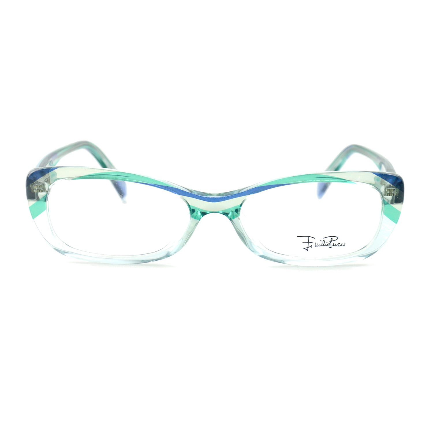 Emilio Pucci Women Eyeglasses EP2687 455 Sky Blue 51 16 135 Full Rim ...