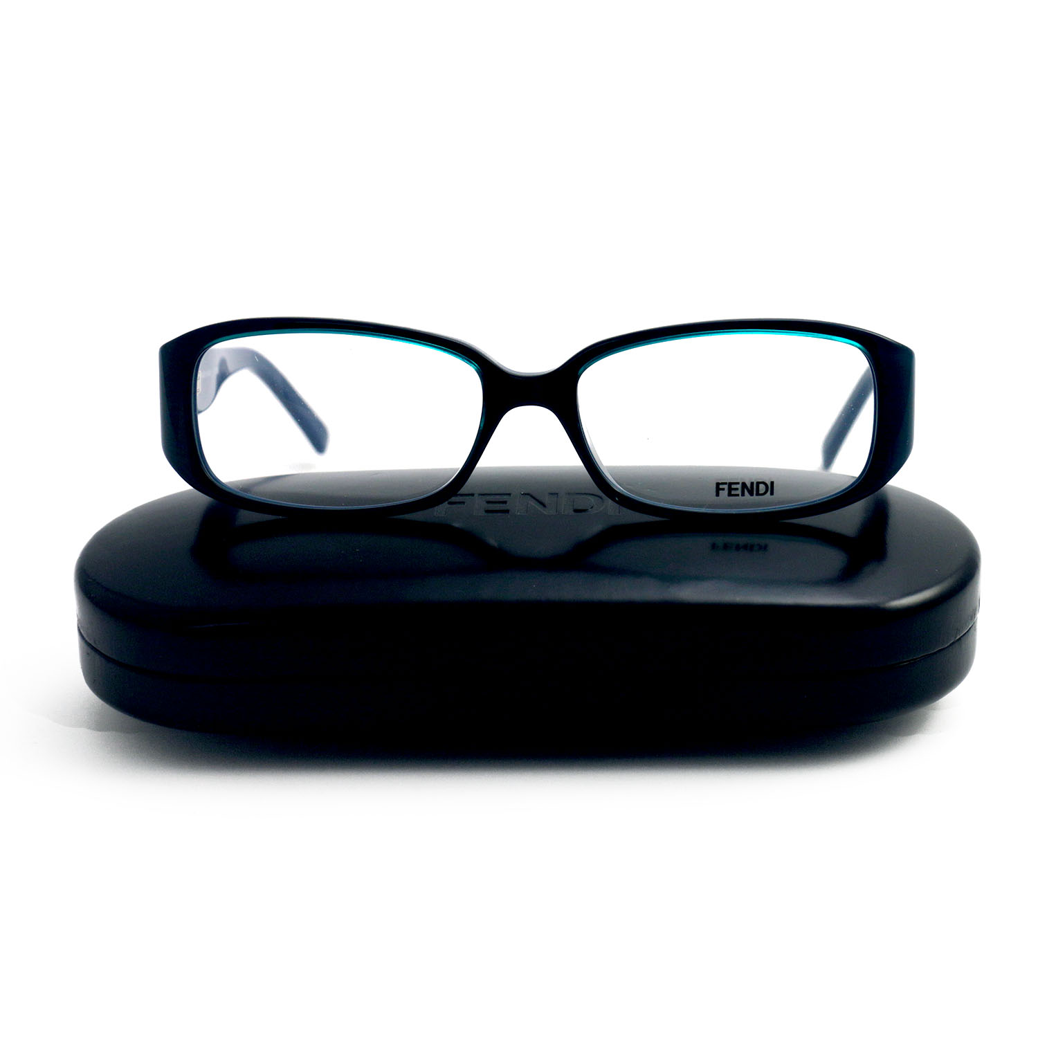 Fendi Eyeglasses Women Blue Frames Rectangle 54 16 135 F808l 042 Ebay