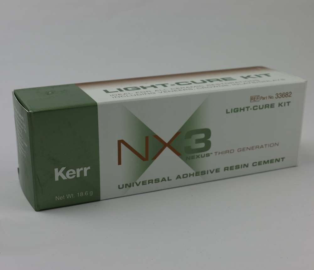 Kerr NX3 Universal Adhesive Resin Cement Light Cure Kit 33682 eBay